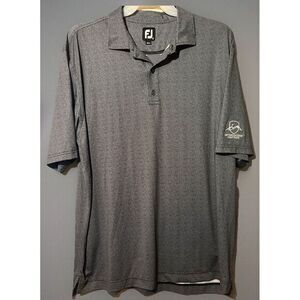 Footjoy Men's 2XL Golf Polo Great Design Interlocken Golf Club‎